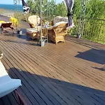 Sea View Luxury Penthouse شقة ساني بيتش